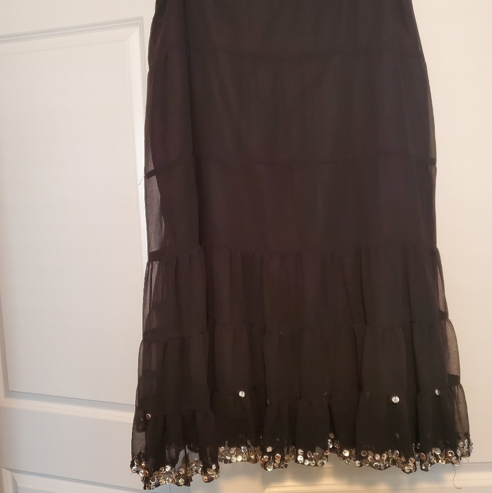 Sequence black skirt